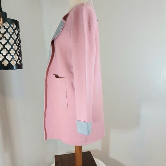 Oliver by Escio Anthropologie NWT Pink   Cardigan Sweater Size M - Picture 3 of 11